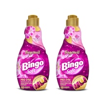 Bingo Soft Konsantre Çamaşır Yumuşatıcısı Begonvil 2 x 1440 ML