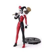 Noble Collection- Bendyfigs Dc Harley Quinn- Jester