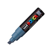 Uni-ball Posca 8.0 Su Bazlı Boyama Markörü Kurşun Gri Pc-8k