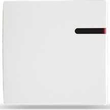 DAHİLİ SİREN IS210, Tek Kırmızı Ledli, Tamper Switch, Beyaz ABS p