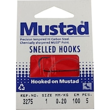 Mustad 3275 100 Cm 0,20 Mm No:1 5 Li Paket