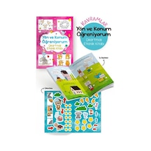 Kavramlar Yön Ve Konum Öğreniyorum Çıkartmalı Etkinlik Kitabı - 3 Yaş +