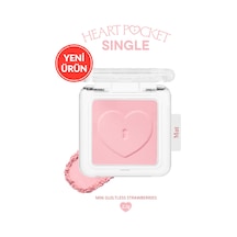 Peripera Heart Pocket Single M06 Guiltless Strawberries M06 Guiltless Strawberries