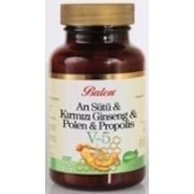 Balen (V5) Arı Sütü& Ginseng& Polen& Propolis Tablet 1015 Mg