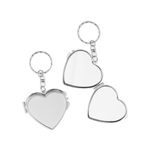 Suntek Katlanır Kalp Şekilli Mini Makyaj Aynası 2'li