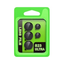 Samsung Galaxy S23 Ultra Raze Metal Kamera Lens - Siyah Belirtilmemiş