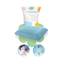 Viscofoam Aroma Terapi Hava Kanallı Ortopedik Yastık Visco Yastık Okyanus Esintisi 60x40x16cm