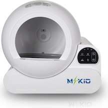 Akıllı Otomatik Kedi Tuvaleti, Wifi Ve Bluetooth Kontrollü Ve Ir Güvenlik Sensörlü, Koku Giderici Karbon Filtreli - Uygulama İle Kontrol Edilebilir