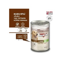 Ayrex Jöleli Kuzu Etli Yaş Yetişkin Köpek Konserve Maması 400 Gr X 6 Adet