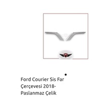 Sis Farı Çerçevesi Ford Courier 2018 Ve Sonrası Uyumlu Krom Onkar Otk-24355