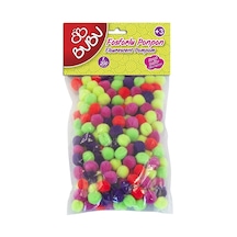 Bu-bu Ponpon Fosforlu 1 Cm 200lü Karma Hs0001 Genel