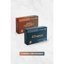 B Complex Vitamin + Zınc Picolinate - 2'li Avantaj Paketi