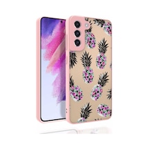 Galaxy S21 Fe Uyumlu Desenli Kamera Korumalı Parlak Klfs Nora Kılıf-no1 NO1