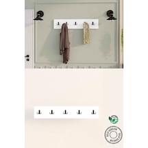 Decormet 5li Askılık Beyaz Diğer