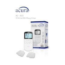 Acura Ac-933 Çift Kanallı, 50 Programlı Profesyonel Tens Cihazı