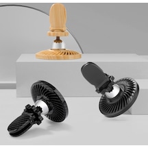 Sones R-just Hz10 Küçük Kasırga Manyetik Araç Telefonu Tutucu Karbon Fiber Siyah