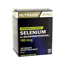 Nutraxın Selenium 100 Mcg 100 Kapsül