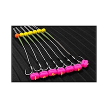 12 Çift Mısır Pembe Rig Ve Boli 12 Takım Yüzen Model