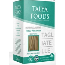 Talya Foods Organik Filizlendirilmiş  Yeşil Mercimek Taglıatelle 200 G