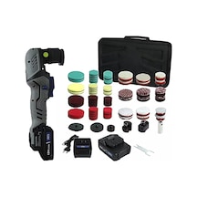 Sgcb Kablosuz Şarjlı Rotary/orbital Mini Nano Polisaj Makinesi Seti 12v 65 Parça Fırçasız Motor