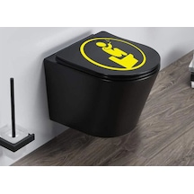 Özel Yeni Sticker Ev-banyo Özel Yeni Sticker-klazöt Kapağı Özel Yeni Sticker Beyaz