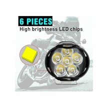 2 Lot LED Motosiklet Far Montaj Sis Drl Lamba Scooter Motosiklet