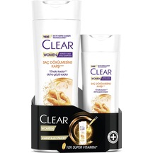 Clear Women Saç Dök.karşı Şampuan Copack 350+180 Ml 2 Adet