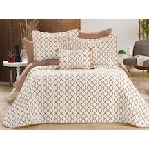 Brillance Çift Kişilik Yatak Örtüsü Krem Gold Krem - Gold