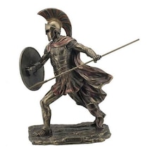 Veronese Koleksiyon Truva Achilles Savaşçı Figürü 29cm