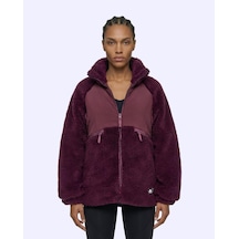 Kappa Authentic Oripro Kadın Bordo Regular Sherpa Mont