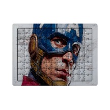 Ghostbastır Design Kaptan Amerika 99 Parça Ayaklı Puzzle Dekoratif Çocuk Yapbozu 028