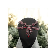 Alınlık Gelin,kına,nişan,söz,after,bride,party Taç Bordo - 694982827 Bordo