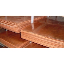Bakır Topraklama Levhası 70x70 1mm