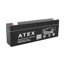 Atex 12 Volt 2 Amper Yatık Uzun Akü 178x34x60 Mm -217374