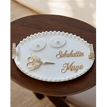 Yearn Gold Söz Nişan Tepsisi Gold