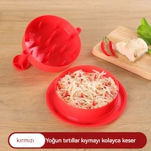 Jzcat Çok Fonksiyonlu Gözyaşı Tavuk Göğsü Parçalayıcı Tavuk Ayırıcı Gözyaşı Tavuk Aleti - Kırmızı Diğer