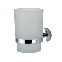 Çelik Banyo Paslanmaz Pirinç Eser Camlı Diş Fırçalık Gri