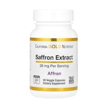 California Gold Nutrition Saffron Safran Extract With Affron , 2