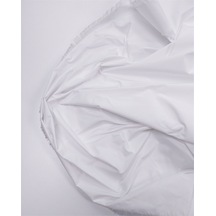 Kar Beyazı Hafif Işıltılı Astarlık Tafetta Kumaş Astarlık En: 140cm-12724