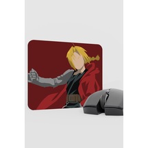 Fullmetal Alchemist Brotherhood Anime V3 - 22x18 Gaming Kauçuk Kaymaz Taban Mouse Pad Fare Altlığı