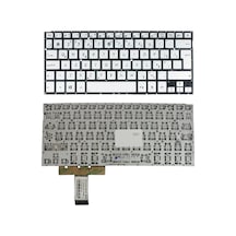 Asus Zenbook Ux31kı, Ux31l, Ux31la Klavye Silver, Gri Tr 79669990
