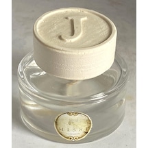 150 CC J HARFİ SERAMİK TAŞLI DARK AMBER ODA KOKUSU