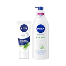 Aloe Vücut Losyonu, 400 Ml, Normal/kuru Ciltler İçin + Yatıştırıcı El Kremi 75 Ml, Aloe, Kuru Ciltler İçin, Nemlendirici El Kremi