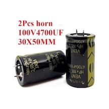 Dashanshop 2 Adet 100v 4700µf 30x50mm Elektrolitik Kondansatör Yüksek Kapasite Düşük Esr