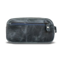 Mft Leather Design Hakiki Deri Erkek Çanta El Portföyü Raven 2501 Lacivert