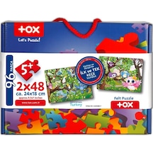 Tox Baykuş 5+ Keçe Yapboz 5 Yaş Puzzle T017