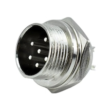 Ic-261m 12mm Mayk Erkek Fiş Şase 6p Konnektör
