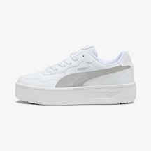 Puma Court Lally Skye Dayınight Beyaz-gri Kadın Sneaker 404295-02 Beyaz-gri