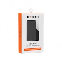 HYTECH HY-HDC26 USB 3.1 Type C, HDD Kutu,  Siyah 2,5"