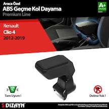 S-Dizayn Renault Clio 4 Kol Dayama Kolçak Geçmeli ABS Siyah 2012-